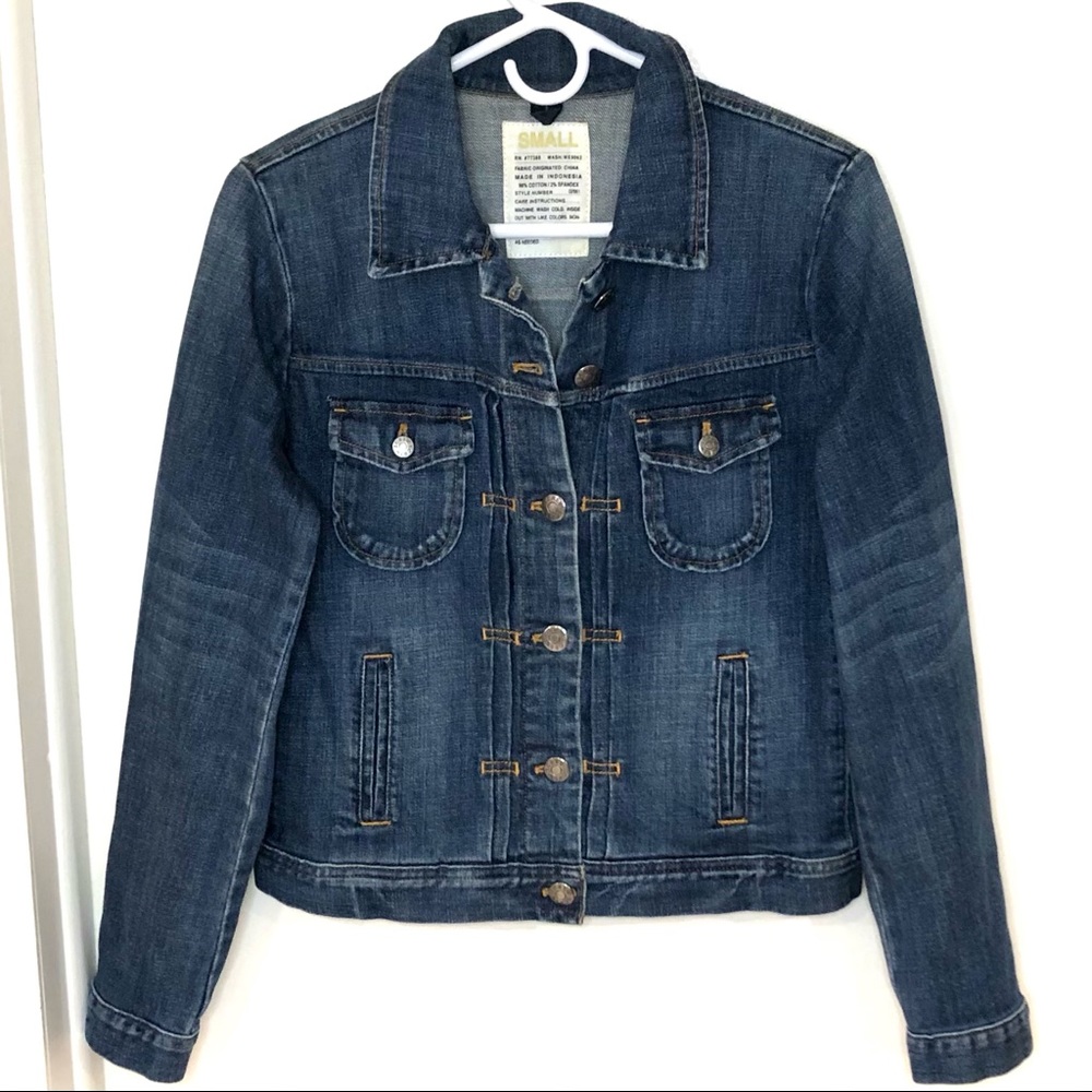 J. Crew Classic Denim Jean Jacket